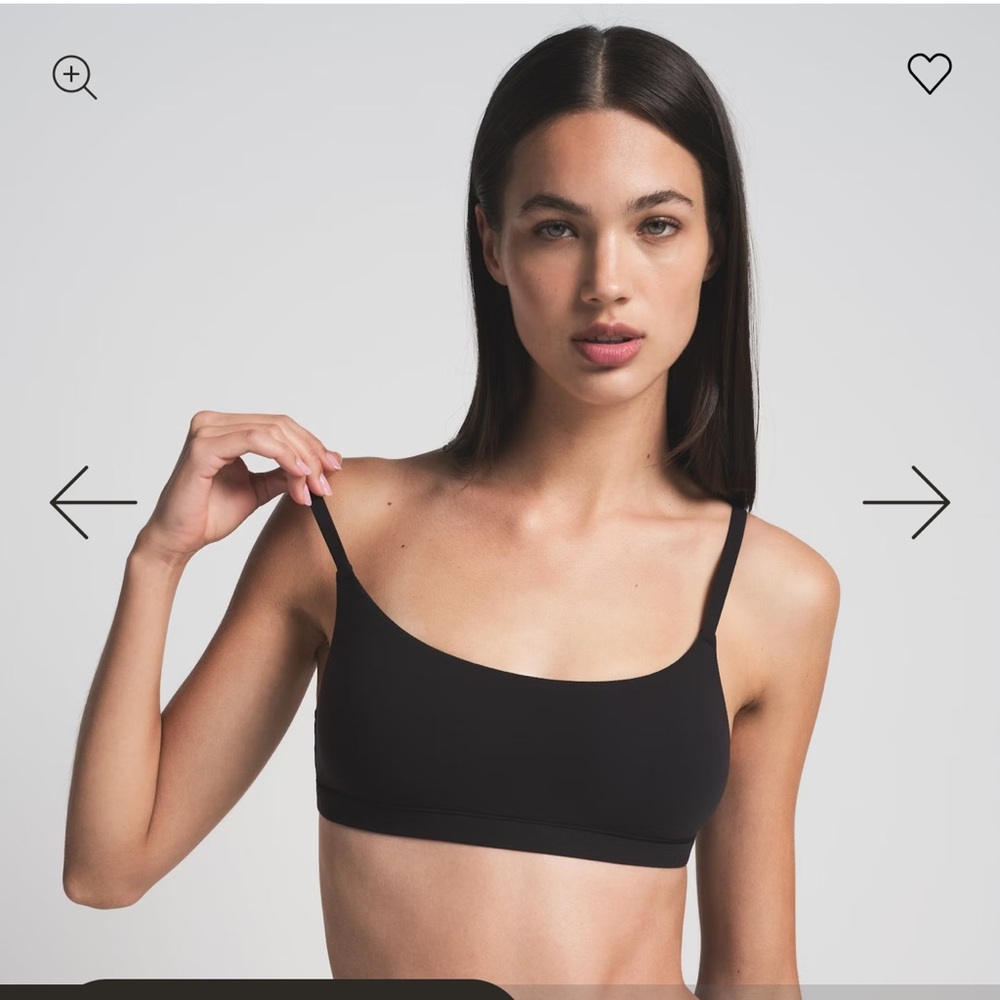 SKIMS Classic Black Bralette